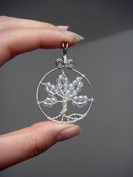 Magical Bubble Tree Pendant