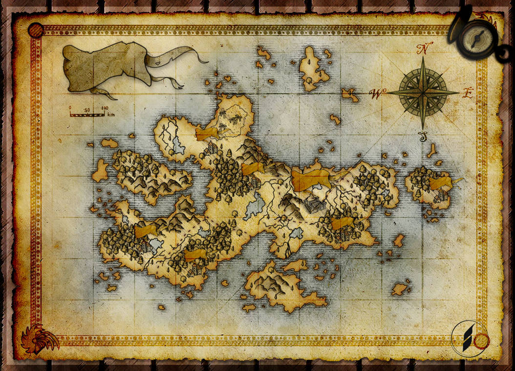 Map by namiociarz on DeviantArt