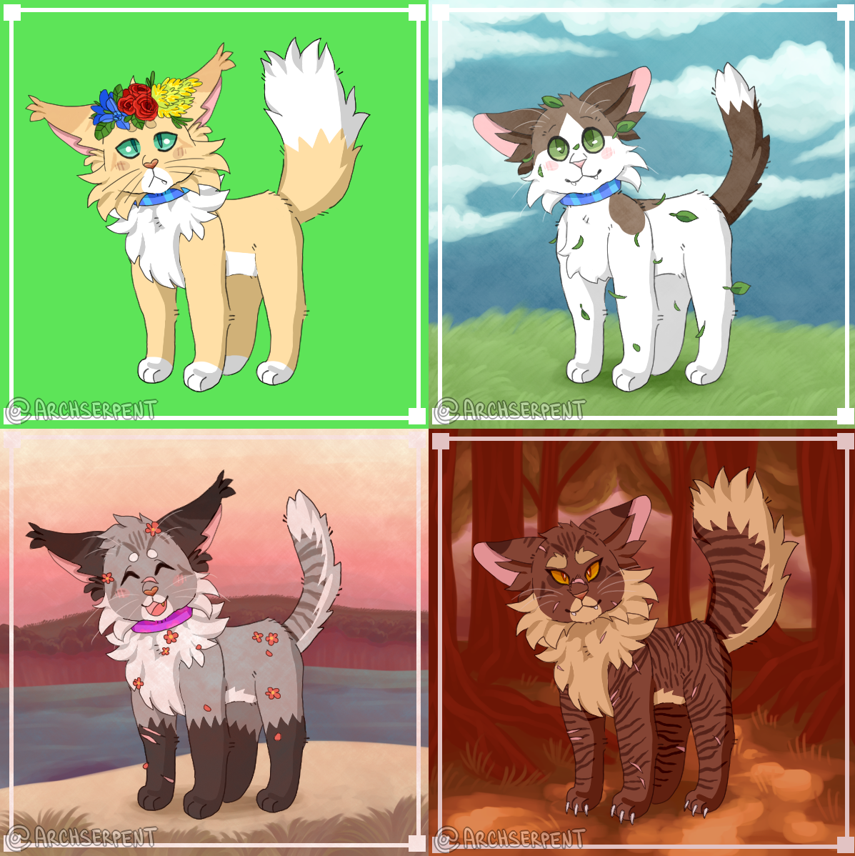found another warrior cat maker on Picrew