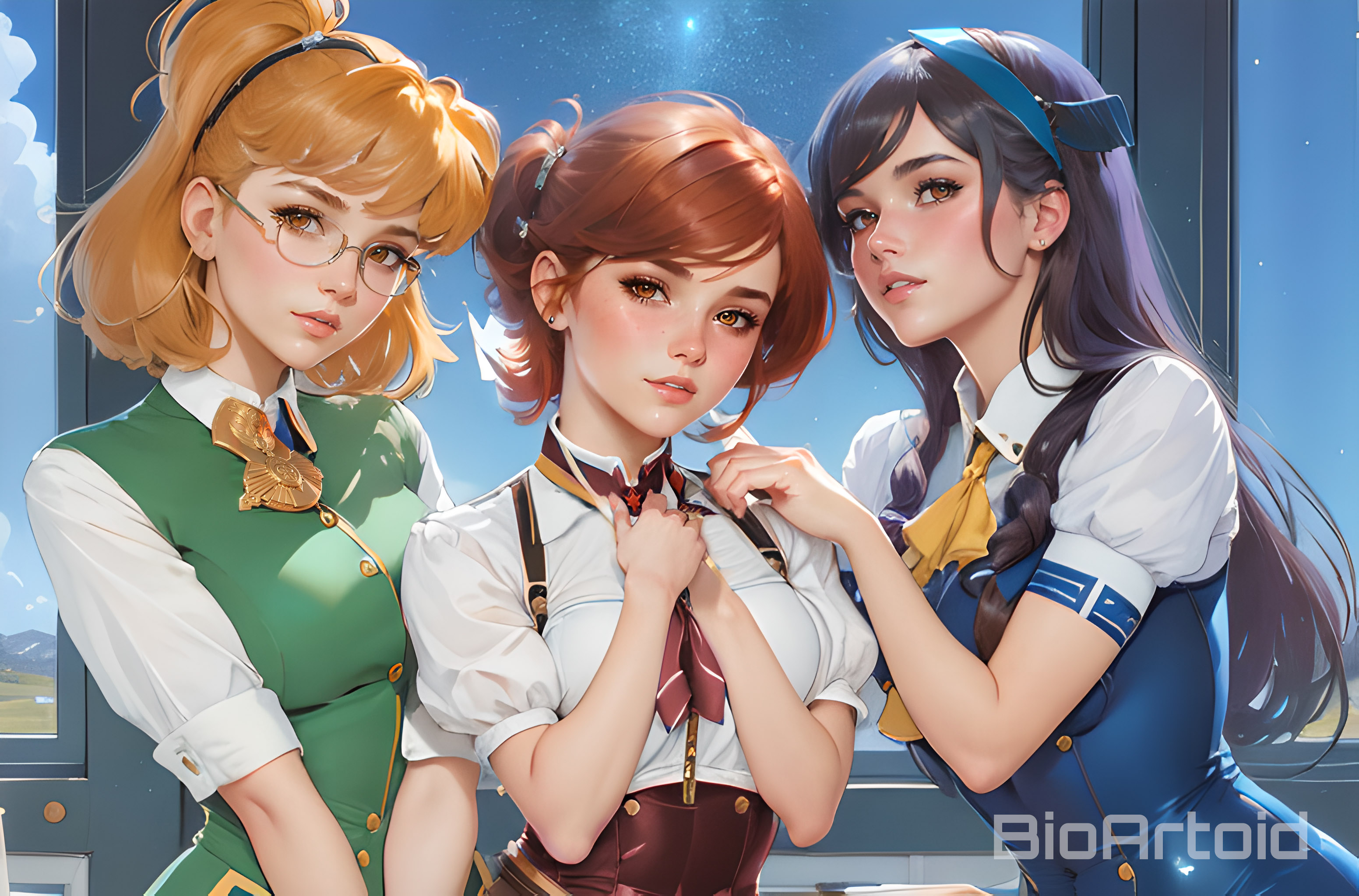 MagicalSchoolGirls by BioArtoid on DeviantArt