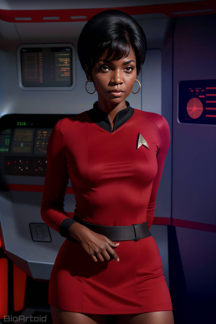 Uhura by BioArtoid on DeviantArt