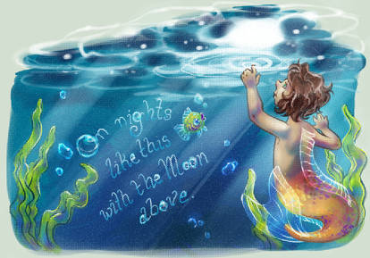 Mermaid and the Moon