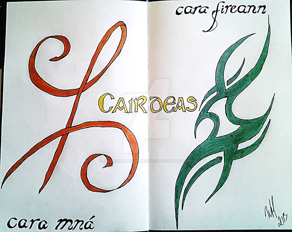 Gaelic Symbols for Friendship by LeighannaAutumnWolf on DeviantArt