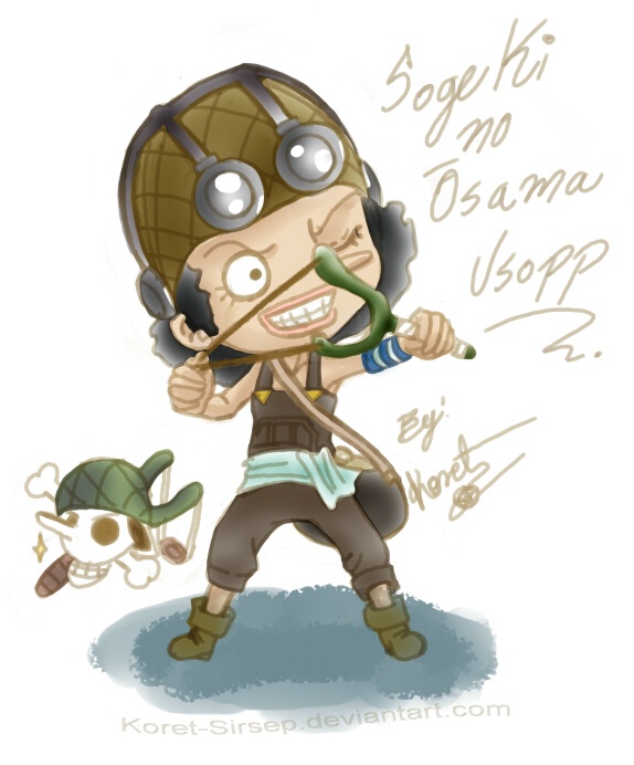 One Piece Chibi_Usopp by Koret-Sirsep on DeviantArt