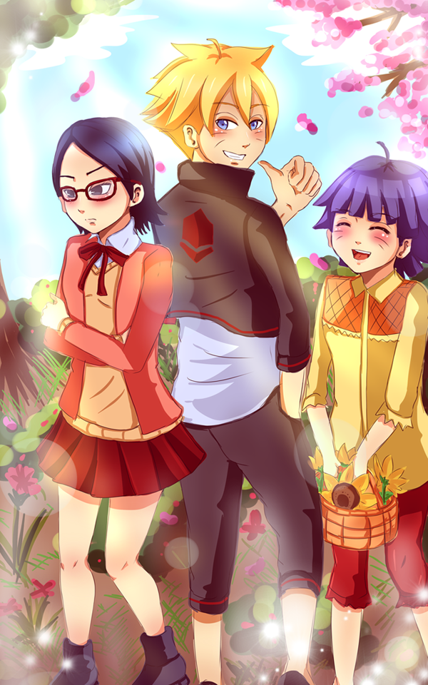 Sarada, Bolt, Himawari