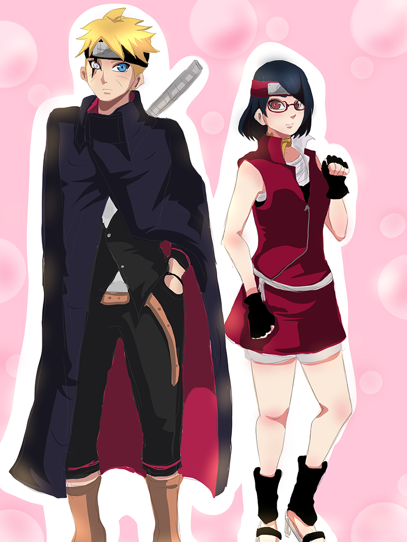 Boruto and Sarada