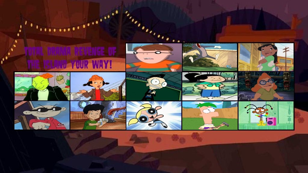 Total Drama Island, Phineas and Ferb Fanon