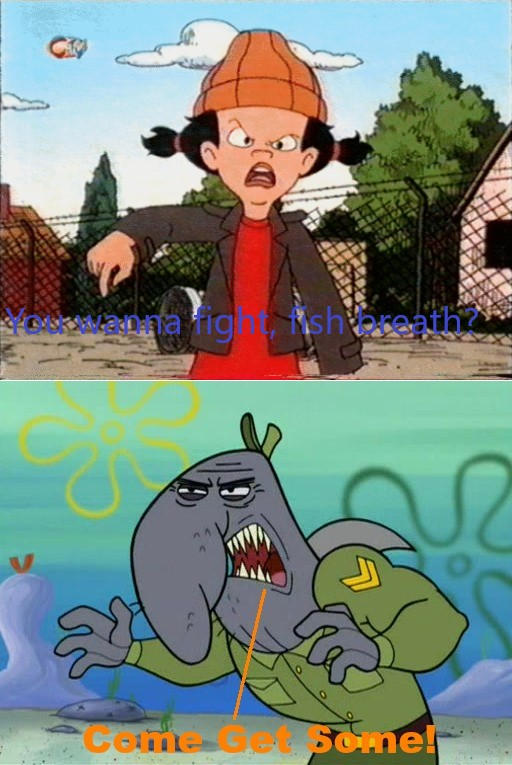 Sergeant Roderick Tells Spinelli To Come Get Some by unicycleboy21 on ...