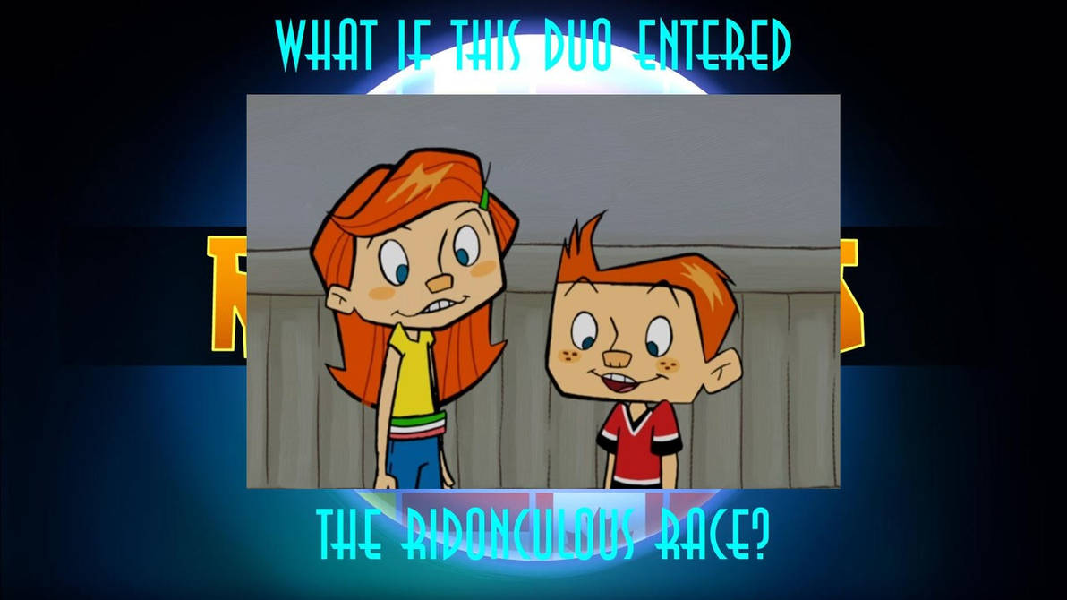 Todd And Riley Entered The Ridonculous Race by unicycleboy21 on DeviantArt