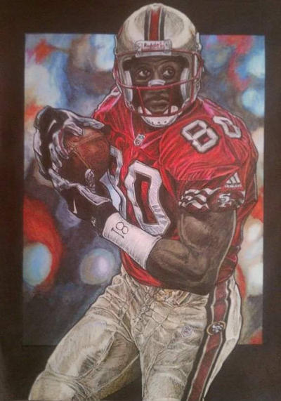 Jerry Rice Easy Drawing Jerry Rice by FrancoBrasi on DeviantArt