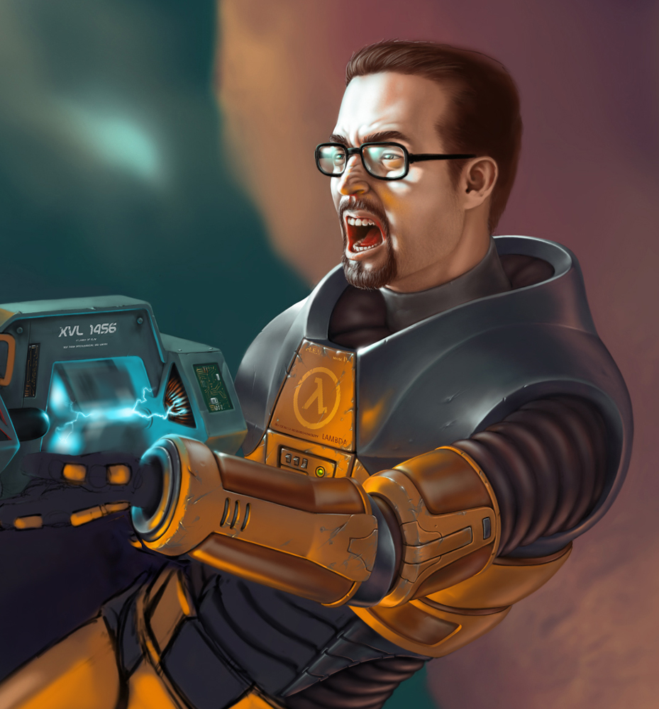 Black Mesa wallpaper_WIP