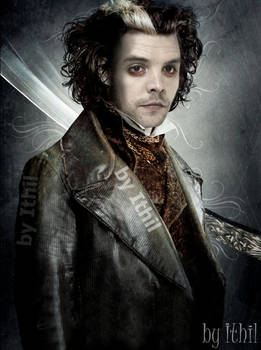 Andrew as Sweeney Todd