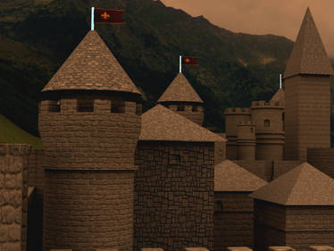 3D Castle .View.II