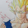 Majin Vegeta close up