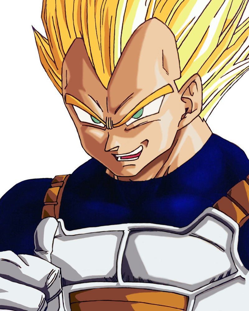 Vegeta Super Saiyan by SbdDBZ on DeviantArt