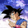 Thumbs Up Goku w/ background