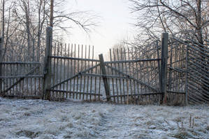 Frozen Gates by ManicHysteriaStock Frozen Gates by ManicHysteriaStock