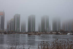 Fog in the city 8