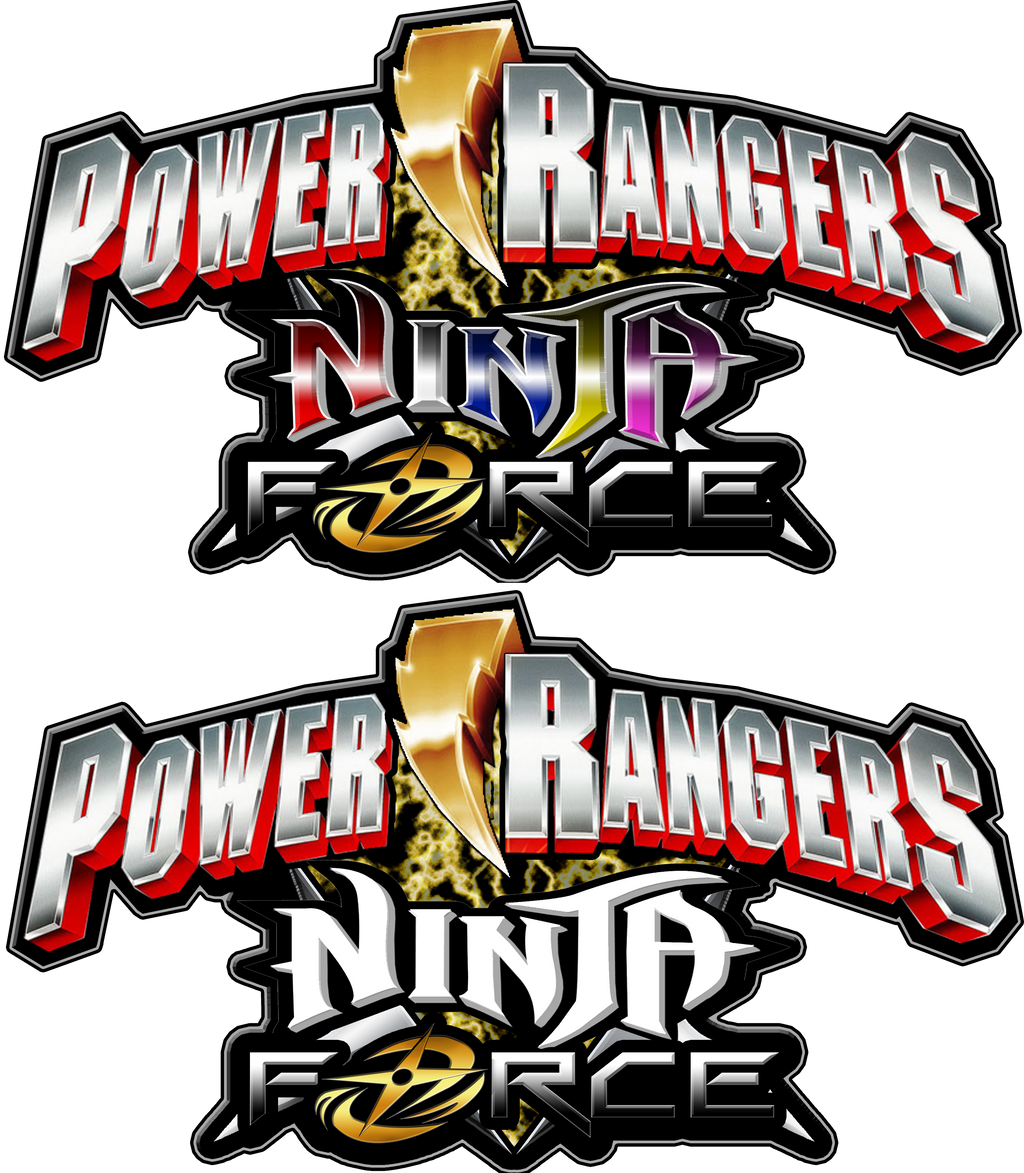 Power Rangers Ninja Force logos by JoeShiba on DeviantArt