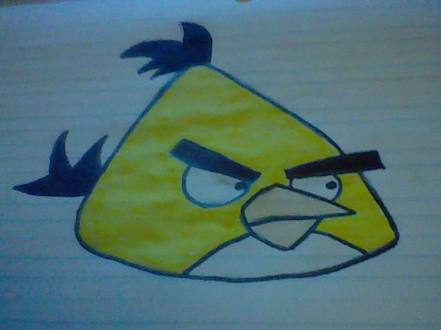 Yellow Angry Bird