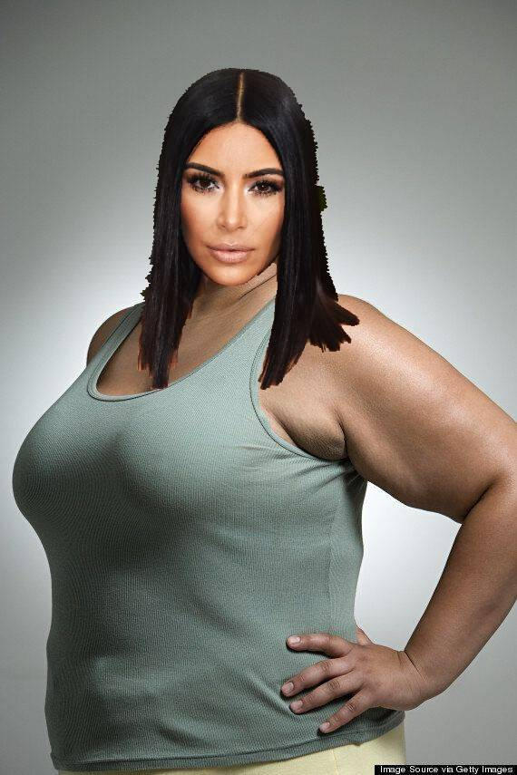 Kim Kardashian Weight Gain By Marloesvanderberg On Deviantart