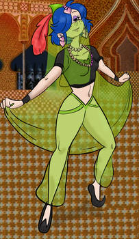 Commission- Full Body Princess and the CobblED