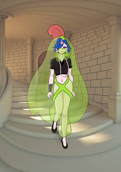 Commission- On the Stairs