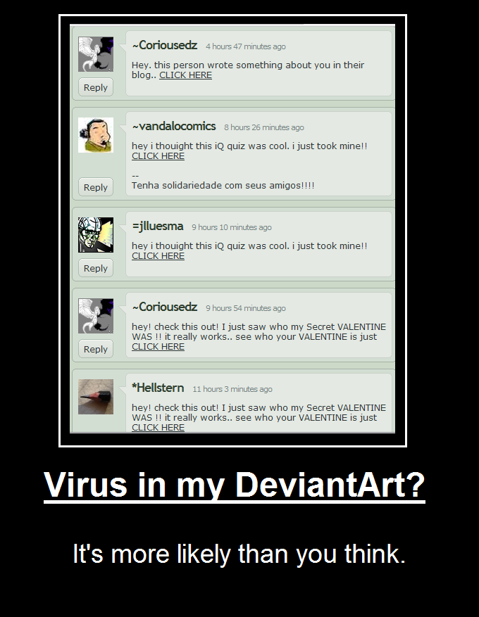 Virus on DA