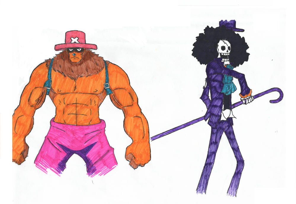 Chopper And Brook By Sheng fu On DeviantArt chopper-and-brook-by-sheng-fu-on-deviantart