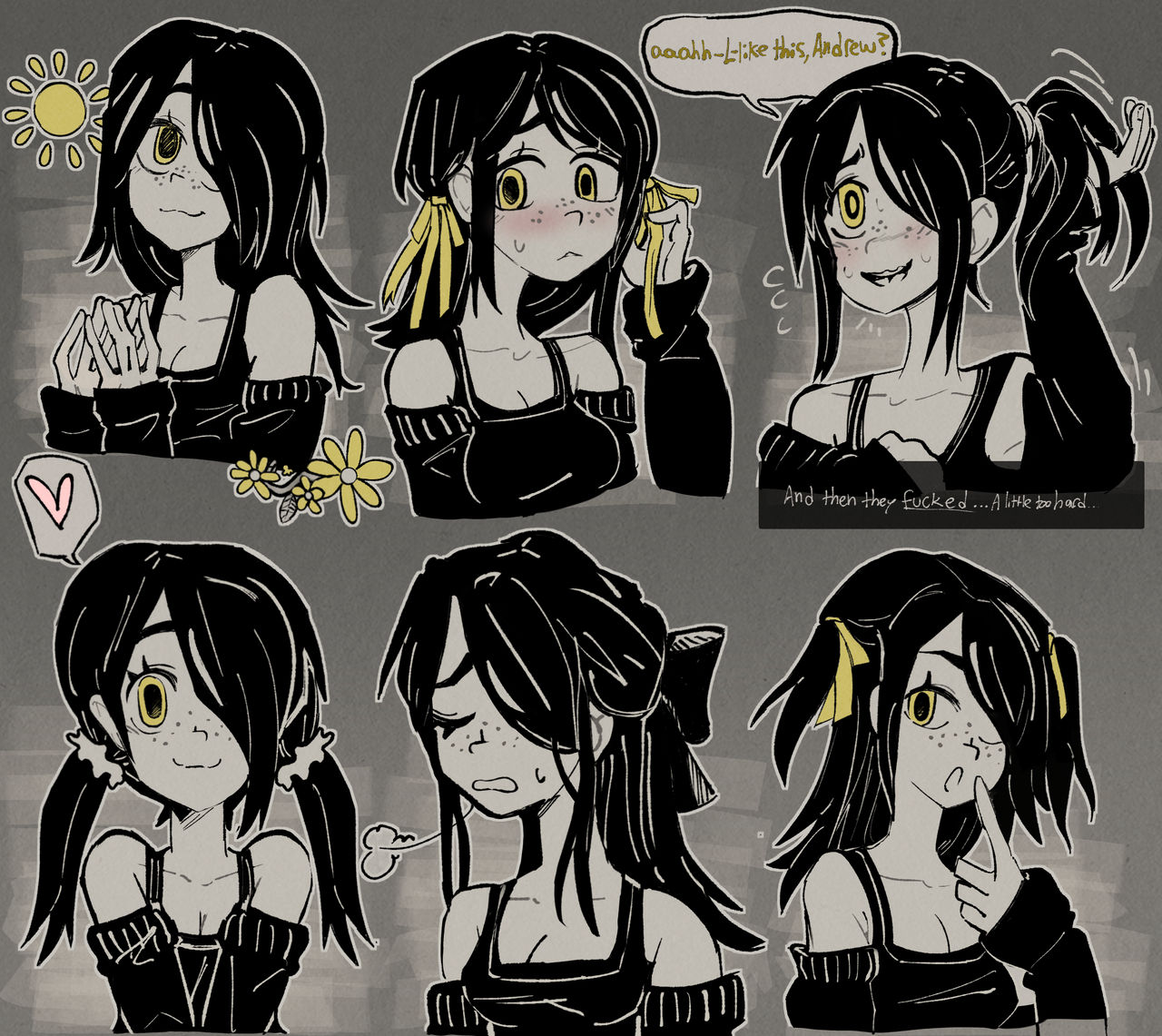 TCOAAL Julia With Different Hairstyles By S0s0chan On DeviantArt tcoaal-julia-with-different-hairstyles-by-s0s0chan-on-deviantart