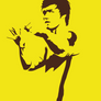 Bruce Lee silhouette