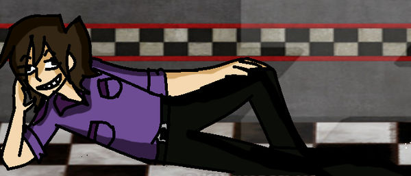 Purple Guy Sexy Pose Fnaf