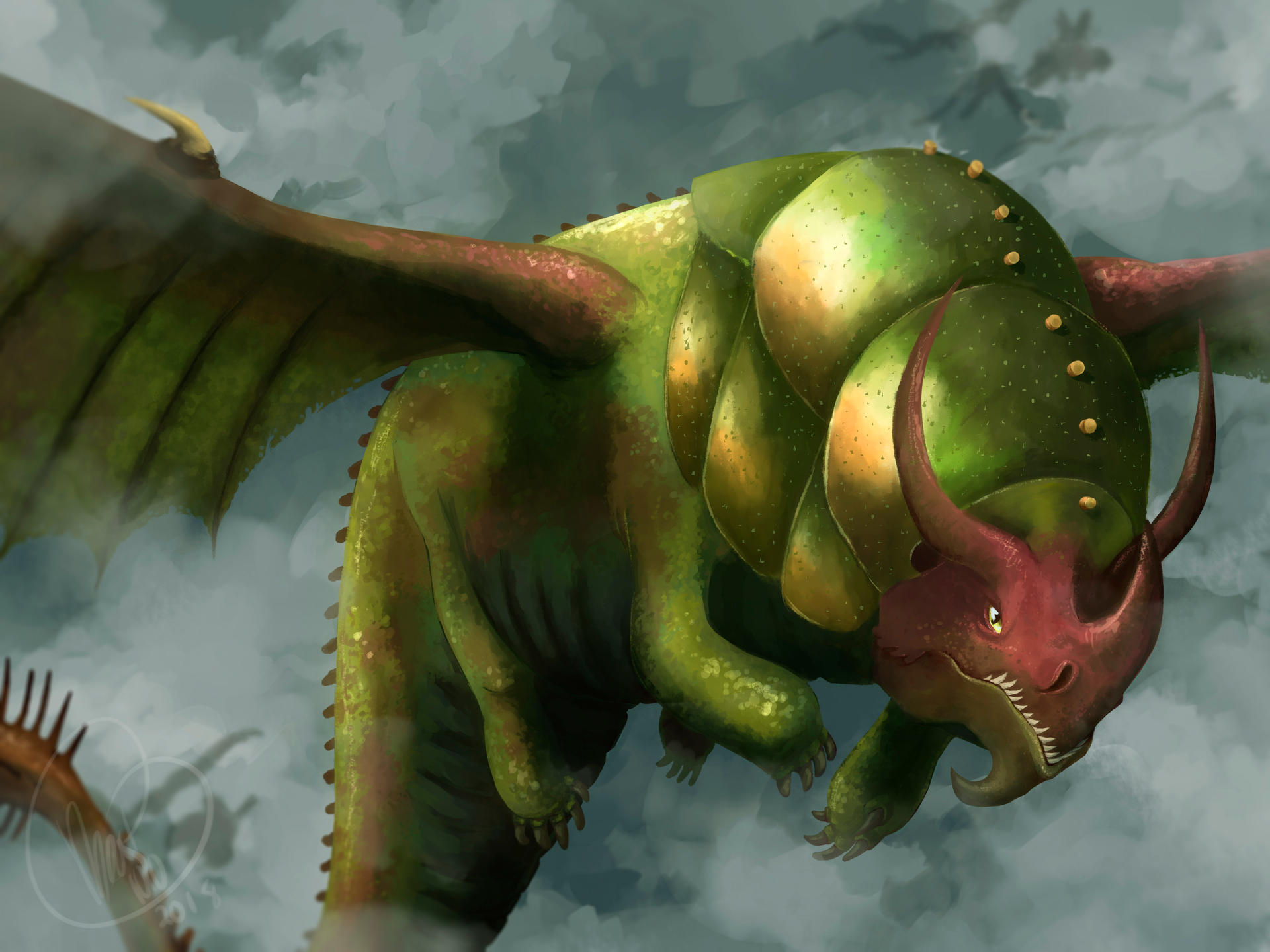 Blue Rumblehorn Rumblehorn by otakuBeast1010 on DeviantArt