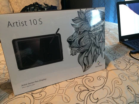 New drawing tablet: XP pen Artist 10s