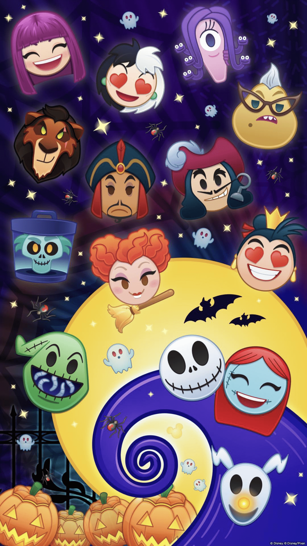 Disney halloween wallpaper deals