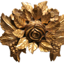 612 Rose Boss Cutout