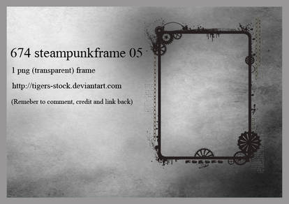 674 Steampunk Frame 05