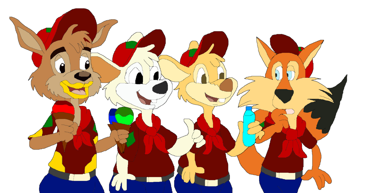 Gift Art: New Scout Rusty And Ice Creams by ShiftyAndBentleyFan1 on ...