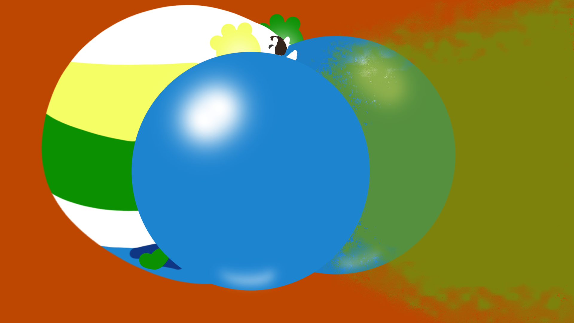blow up the big beachball butt (intense deflation) by yapyaps on DeviantArt