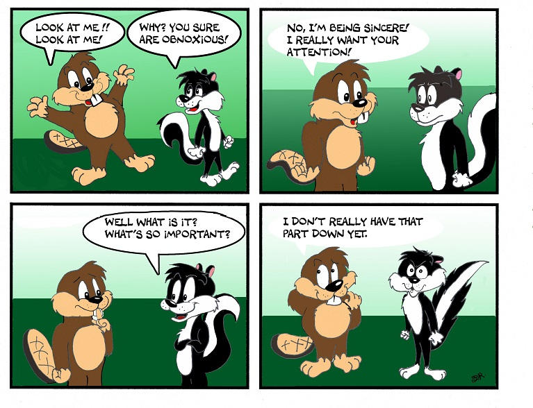 Beaver Comics Tree Beavercomic by DaxRiley on DeviantArt