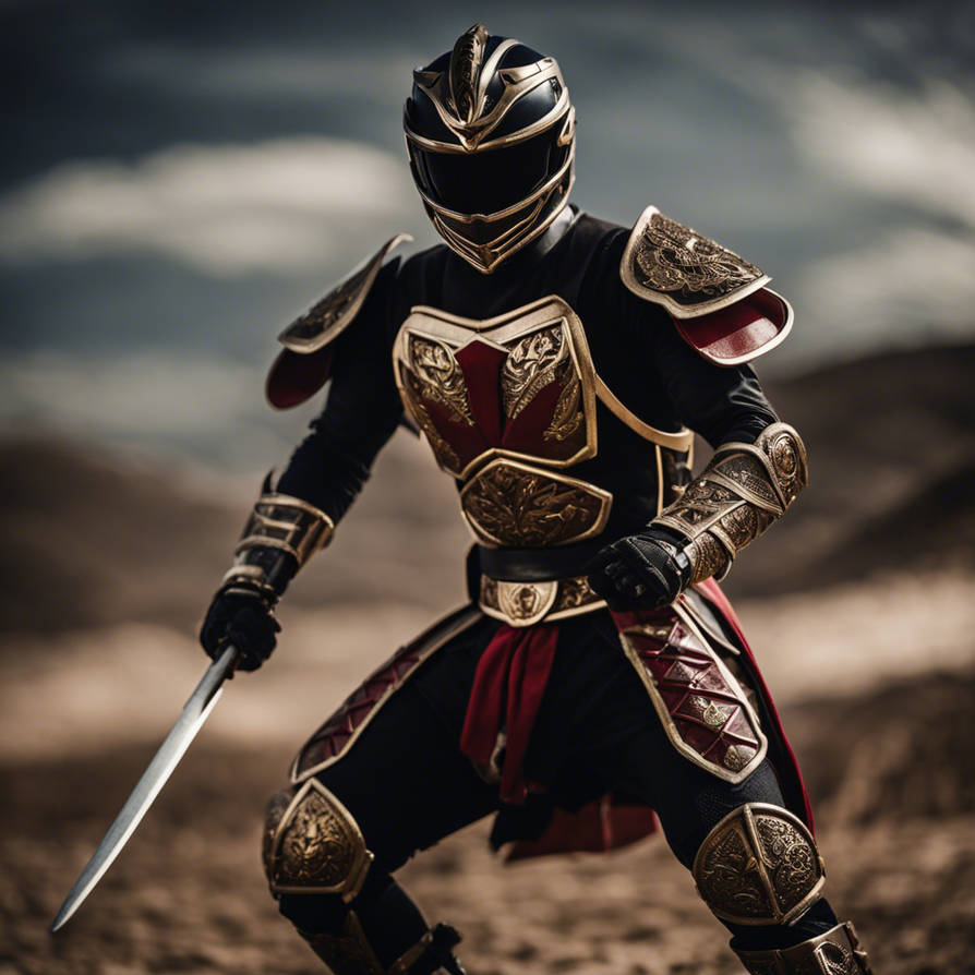 Realist Power Ranger Armor Black Not No Visor Full by dumbo9998 on ...