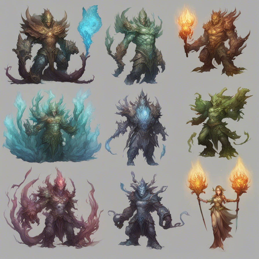 Fantasy Elemental by dumbo9998 on DeviantArt