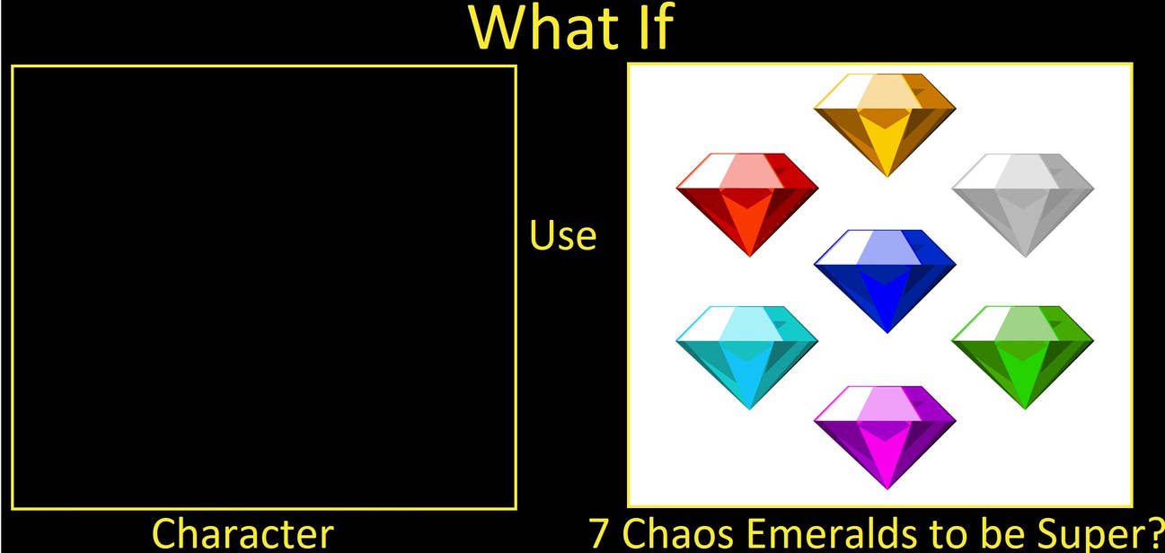 What If This Character Use 7 Chaos To be Super? by alch4654 on DeviantArt