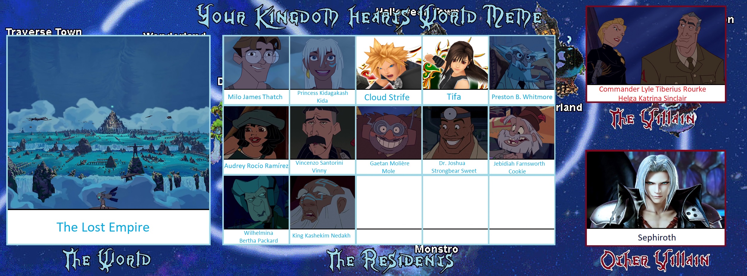 Kingdom Hearts World - Atlantis by alch4654 on DeviantArt