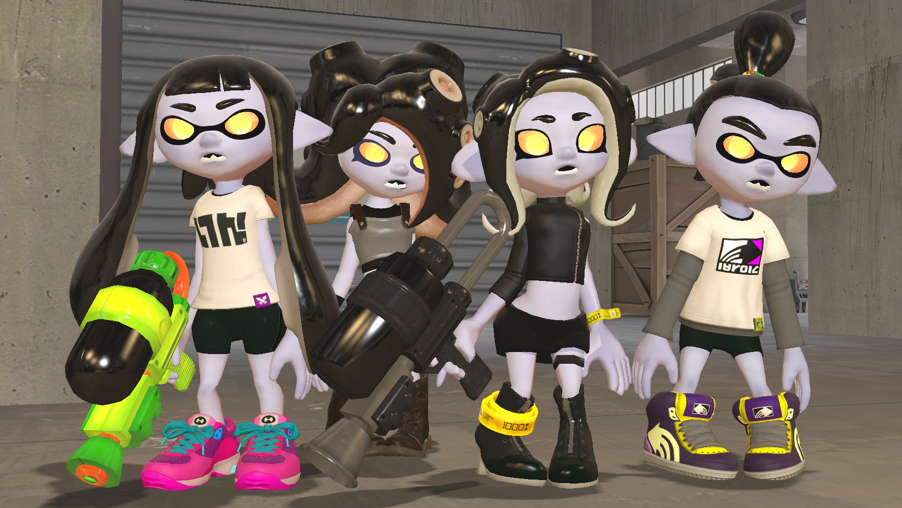 The Tarling Inkling\Octoling by PizzaHyperUltra on DeviantArt