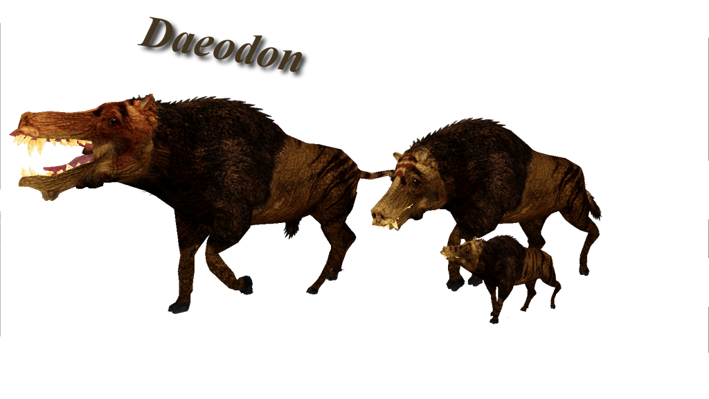 Daeodon by ultamateterex2 on DeviantArt