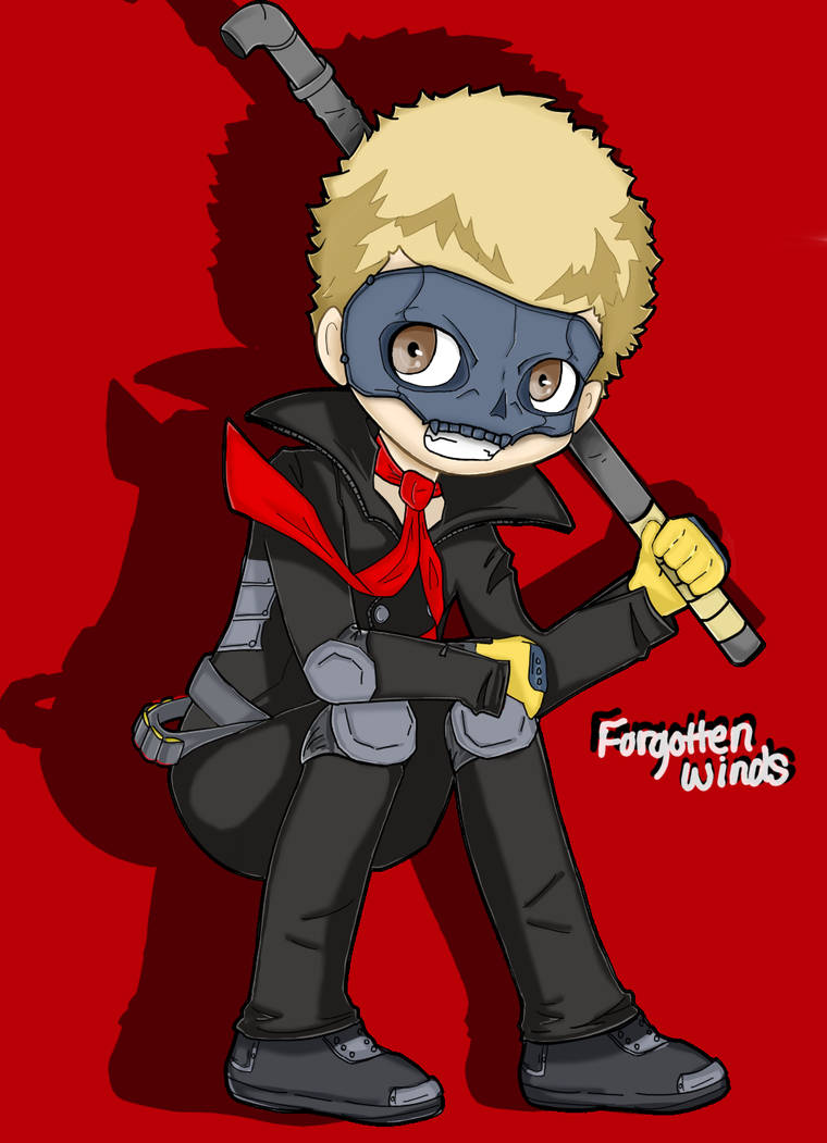 Ryuji Sakamoto Chibi by ForgottenWinds on DeviantArt