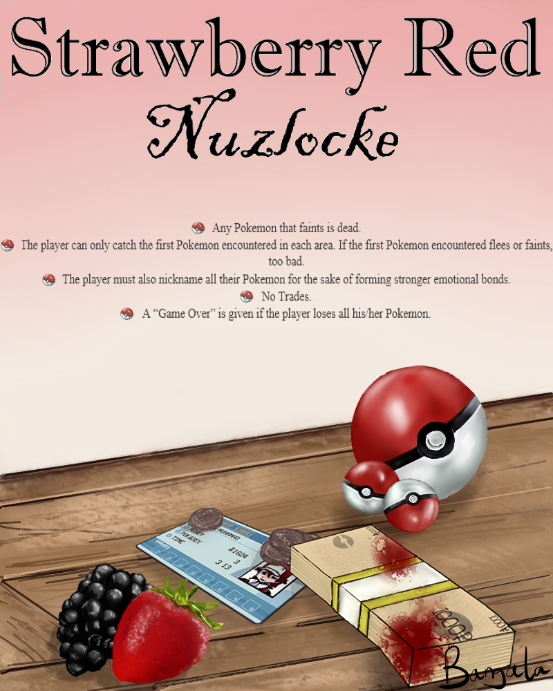 Pokemon Strawberry Red Nuzlocke