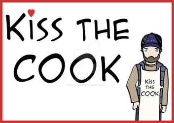 SPN Postcard: Kiss the Cook by kaztielkrafts