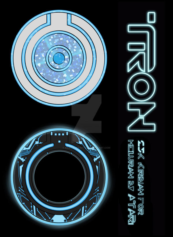 TRON Identity Discs by kaztielkrafts on DeviantArt